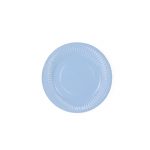 plato azul cielo -floristería iglesias