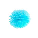 pompón azul-floristería iglesias