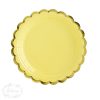 plato amarillo - iglesiasfloristeria - fiesta