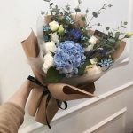 Ramo hortensia azul