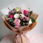 Ramo tonos rosas