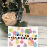 Tarjeta feliz aniversario