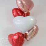 Bouquet Globos corazon maxi