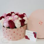 Caja rosas