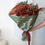 Ramo Navidad eucalipto y roble