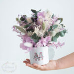 Taza mamá tonos lilas