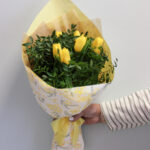 Ramo tulipanes amarillos